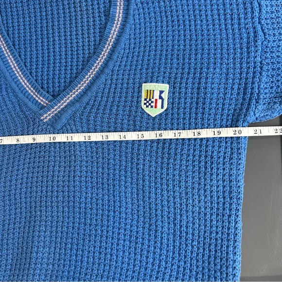 Gant Vintage The Rugger V-Neck Knit Sweater Size Medium - Picture 9 of 9